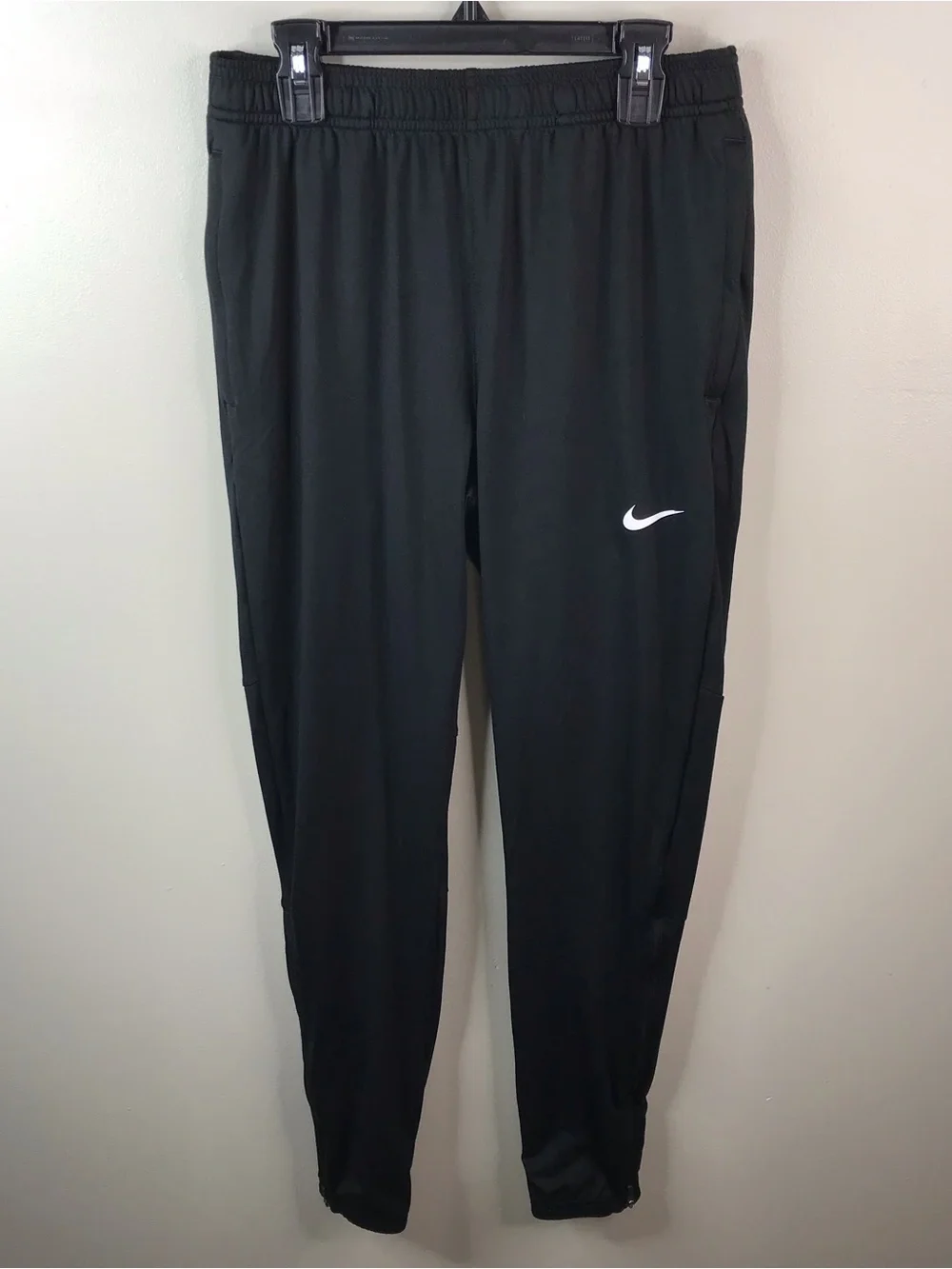 Nike Dri Fit Black Athletic Joggers Sz XS